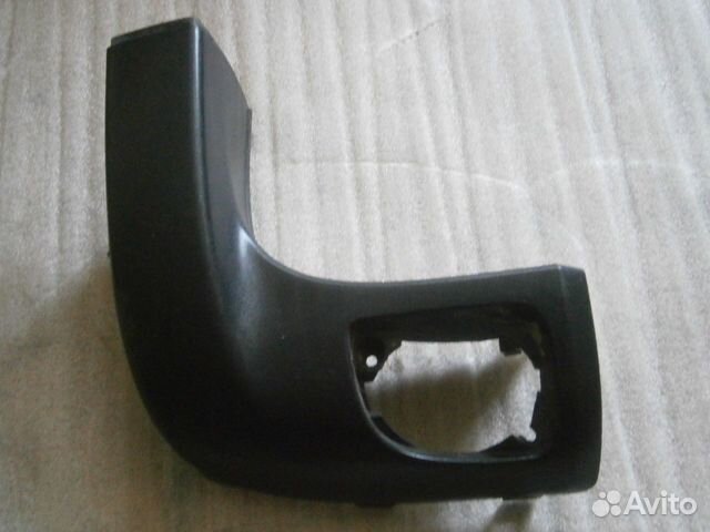 Накладка бампера задняя правая Renault Kangoo 2 Р Накладка бампера задняя правая Renault Kangoo 2 Р