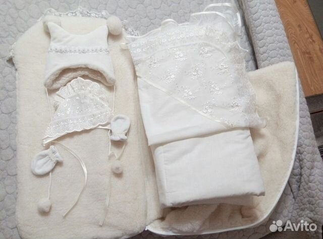 Комплект, конверт на выписку осень/зима