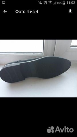 Туфли новые замша 43