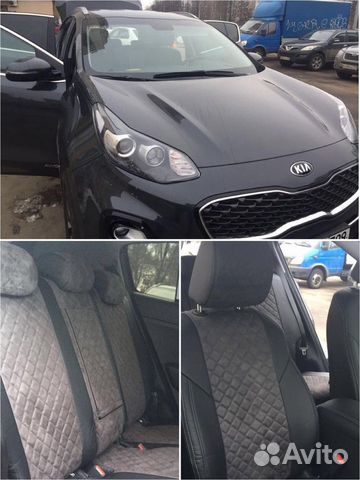 Чехлы на сиденья Kia Sportage Чехлы на сиденья Kia Sportage