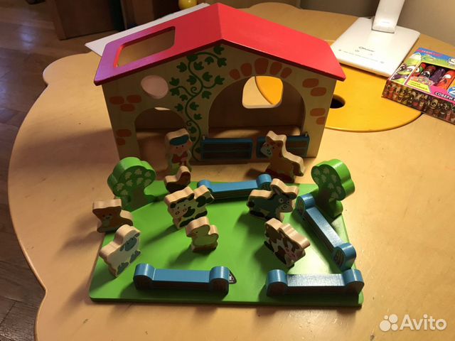 Wooden farm playset Wooden farm playset