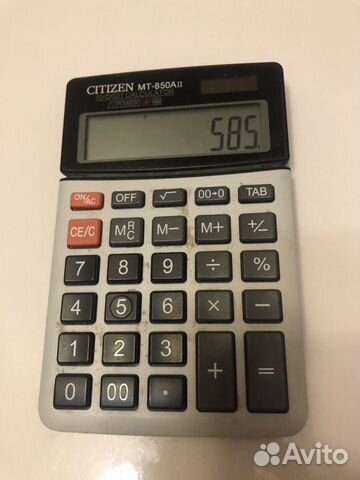 Калькулятор Citizen MT-850AII Калькулятор Citizen MT-850AII