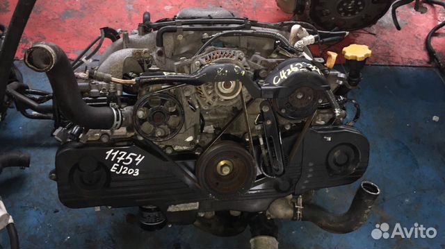 Двигатель subaru forester EJ20 EJ203hprhe