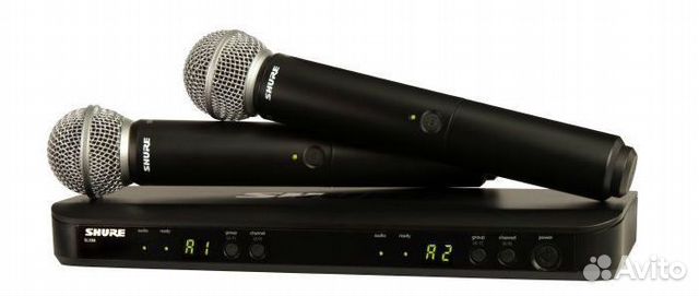 Радиосистема Shure BLX288E/SM58 +планшет в подарок