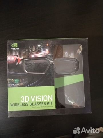 Стерескопические очки nvidia 3D Vision