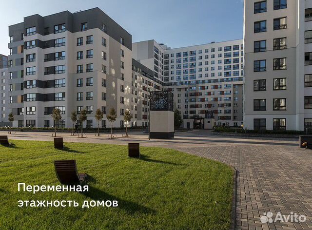 1-к квартира, 41.7 м², 5/8 эт.