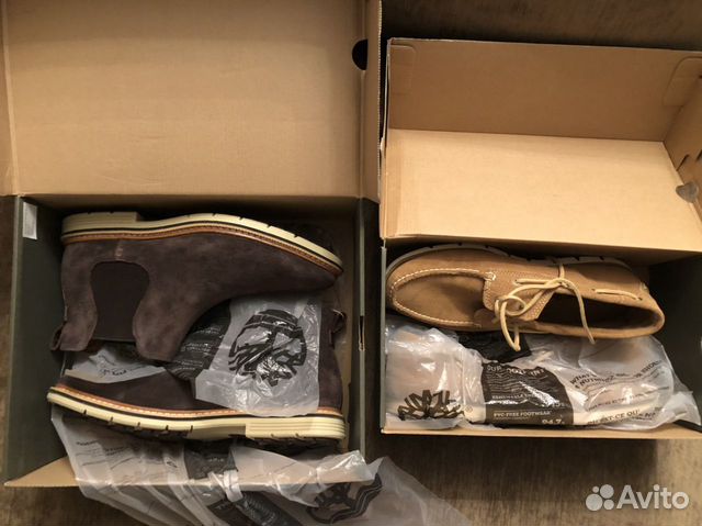 Ботинки и топсайдеры timberland