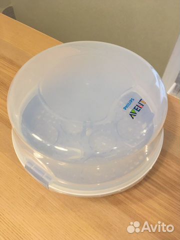 Стерилизатор бутылочек для свч Philips Avent Стерилизатор бутылочек для свч Philips Avent