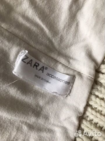 Комплект шапка и снуд фирмы Zara для девочки