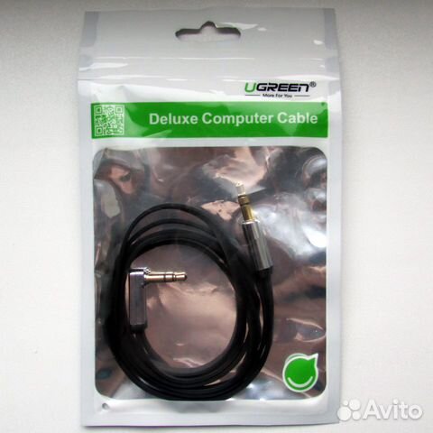 Кабель соединительный аудио 3,5 мм Ugreen (м+п)