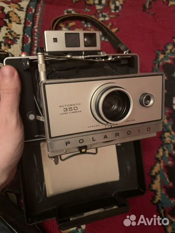 Фотоаппарат «гармошка» плёночный Polaroid automati