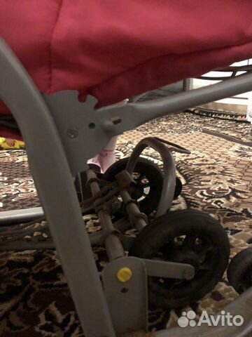 Санки - коляска Nika kids розовые Санки - коляска Nika kids розовые