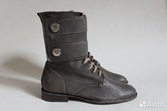 Женские высокие ботинки полусапоги Hugo Boss