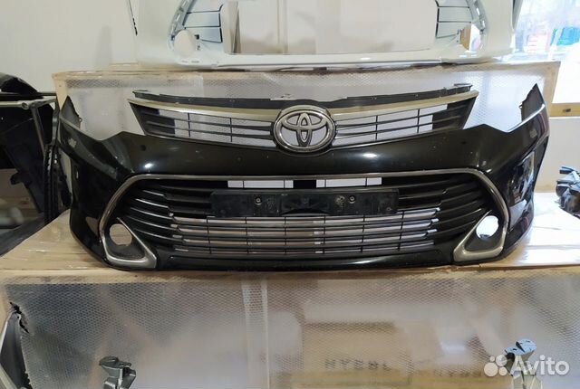Бампер на Toyota Camry V55 (чёрный 218) оригинал Бампер на Toyota Camry V55 (чёрный 218) оригинал