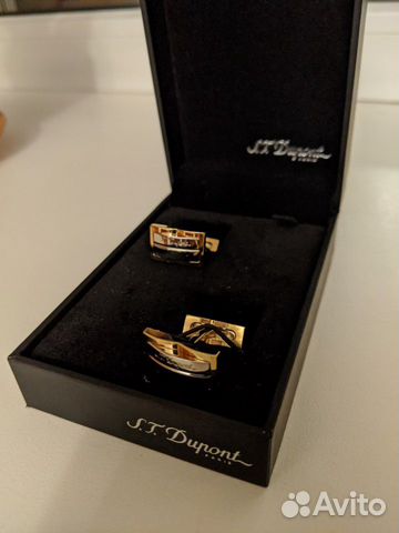 Запонки S.T. Dupont