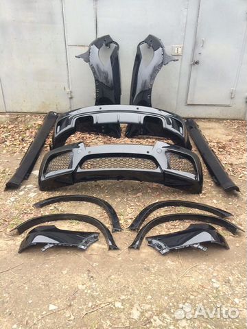 Обвес бмв Х5М Е70 BMW X5M E70 черный оригинал