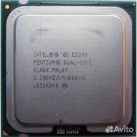 Процессор Intel Pentium E2200