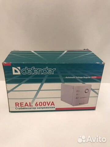 Новый Стабилизатор напряжения Defender real 600VA