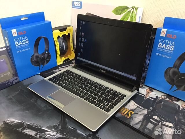 Металлический Asus i3/4RAM/GeForce 520/320HDD