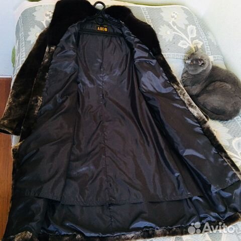 Натуральная шуба стриженый Мутон + Норка Натуральная шуба стриженый Мутон + Норка