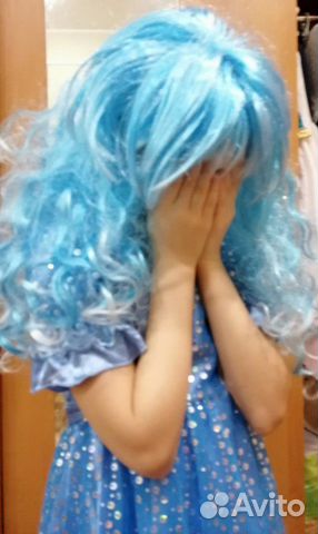 Мальвина новогодний костюм для девочки 4-7 лет