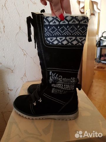 Сапоги зимние для девочки