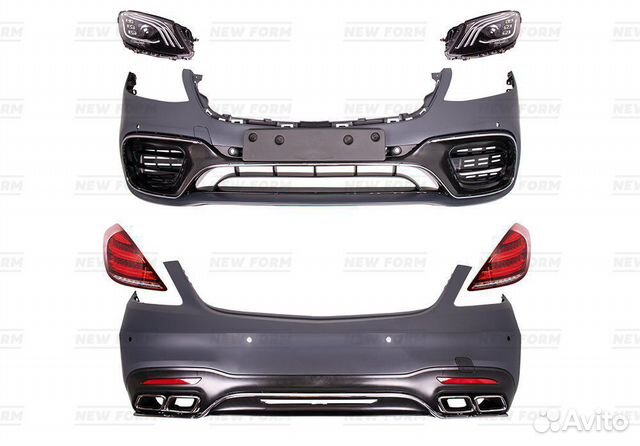 Рестайлинг 63 AMG Mercedes S222