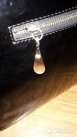 Сумка саквояж,жёсткий корпус,новая.Лак