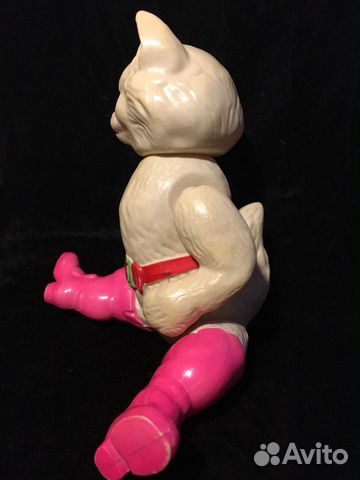 Кот в сапогах, игрушка СССР, целлулоид