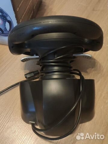 Игровой руль с виброотдачей для компьютера/PS Игровой руль с виброотдачей для компьютера/PS