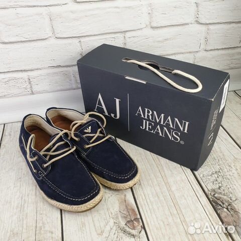 Ботинки Armani jeans замша оригинал Ботинки Armani jeans замша оригинал