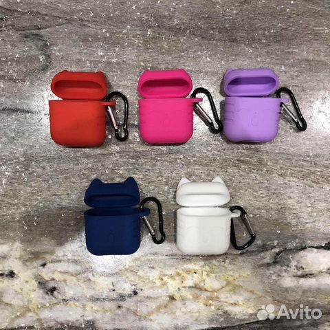 Чехлы для Apple Air Pods, разные цвета и модели