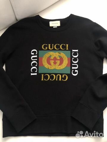 Толстовка унисекс gucci оригинал свитшот кофта