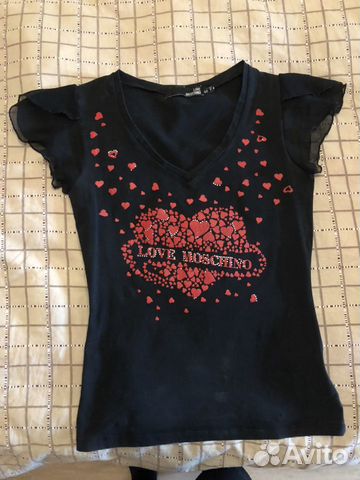 Футболка love moschino Футболка love moschino