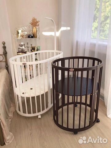 Детская кровать трансформер из массива бука