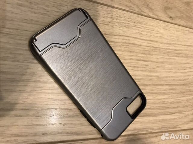 Чехол пластиковый для iPhone 7, с отделением для к Чехол пластиковый для iPhone 7, с отделением для к