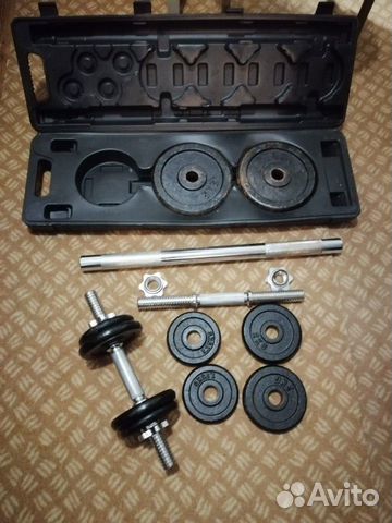 Гантель+штанга можно собрать вместе гантель и штаг