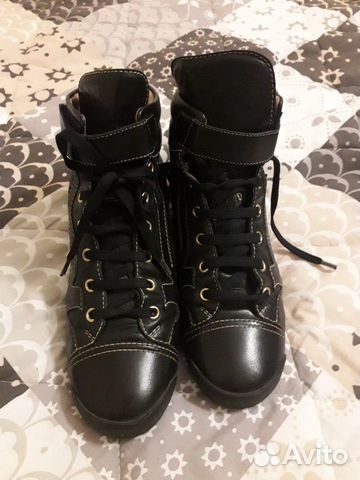 Giorgio Armani полуботинки в спортианом стиле ориг