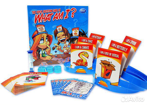 Настольная игра на английском «What am I»