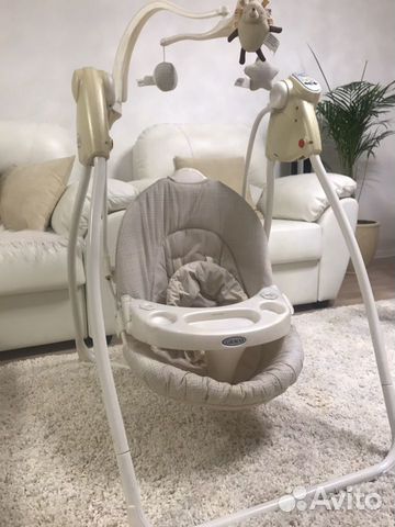 Качели для новорожденных Graco