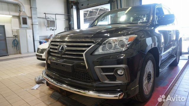 Защита пер/зад.бамперов Lexus LX570 (+Решетка) Защита пер/зад.бамперов Lexus LX570 (+Решетка)