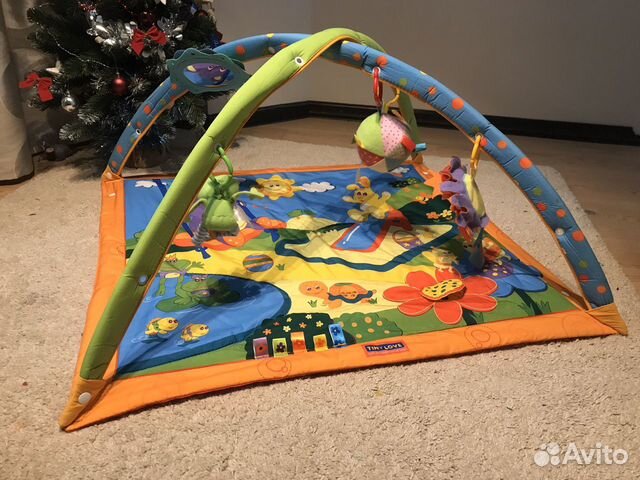 Развивающий детский коврик tiny love