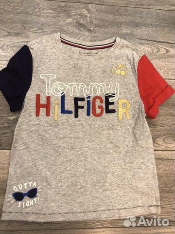 Футболка hilfiger 6-7 лет