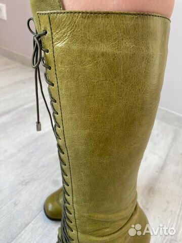 Сапоги Respect натур.кожа, одеты 2 раза, разм 39