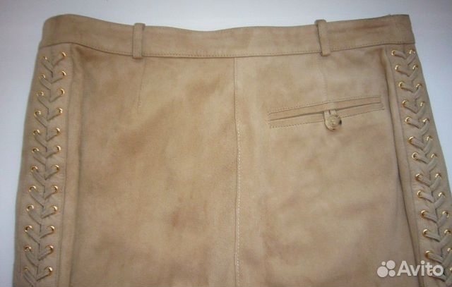 Emilio Pucci, оригинал, роскошные замшевые брюки Emilio Pucci, оригинал, роскошные замшевые брюки