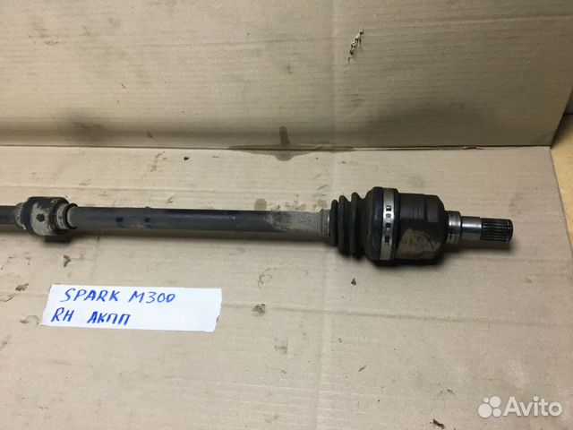 Полуось передняя правая АКПП Spark M300