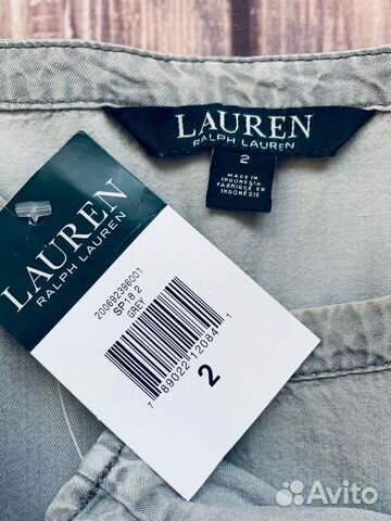 Простое базовое серое платье от Ralph Lauren S Простое базовое серое платье от Ralph Lauren S