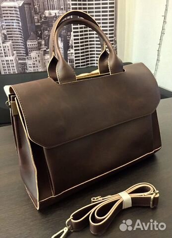 Мужская сумка saddle brown Мужская сумка saddle brown