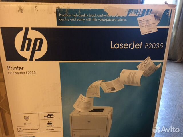 HP laserjet P2035 (новый)