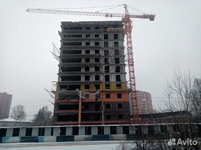 1-к квартира, 45.9 м², 6/17 эт.